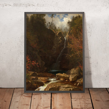 A framed image of 