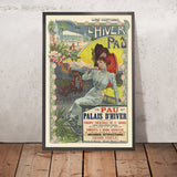 Pau Travel Poster: L’Hiver à Pau by Vincent Lorant-Heilbronn, 1900