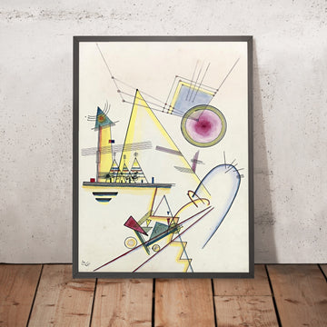 A framed image of 