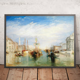 Venedig, von der Terrasse der Madonna della Salute von Turner, 1835 