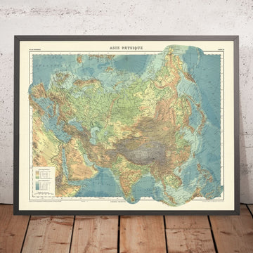 Vecchia mappa fisica dell&