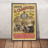 La Chanoinesse Vintage Herbal Liqueur Poster, 1895
