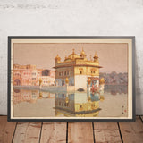Amurissaa (Golden Temple in Amritsar) by Yoshida Hiroshi, 1931