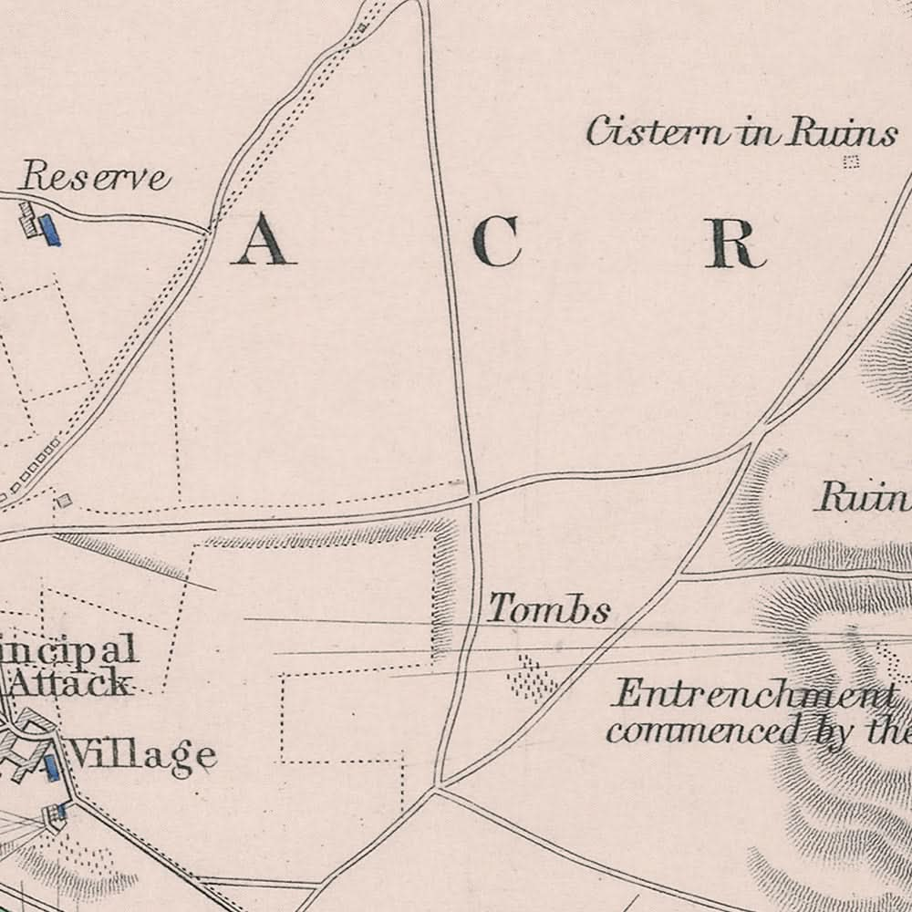 Siège de Saint-Jean d'Acre par l'armée française d'Égypte, par AK Johnston, 1799