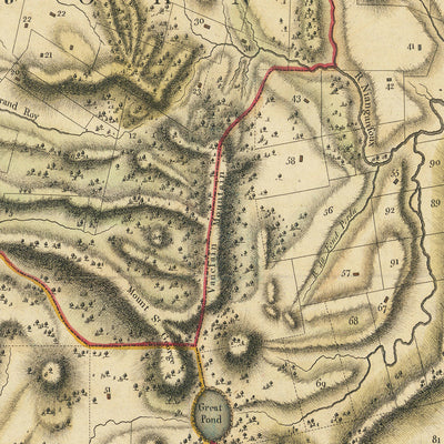 Rare Map of Grenada by Paterson, 1780: St. George's, Estates, Rivers, Bedford Point, Plantations