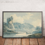 Ilam Rock, Dovedale, Derbyshire von Turner, 1802 