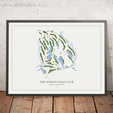 The Wisley Golf Club: Modern Golf Course Map