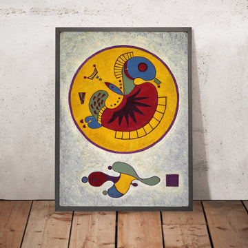 A framed image of 