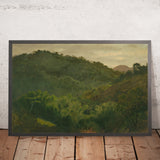 Landscape from Jamaica, West Indies by Frederic Edwin Church, 1865