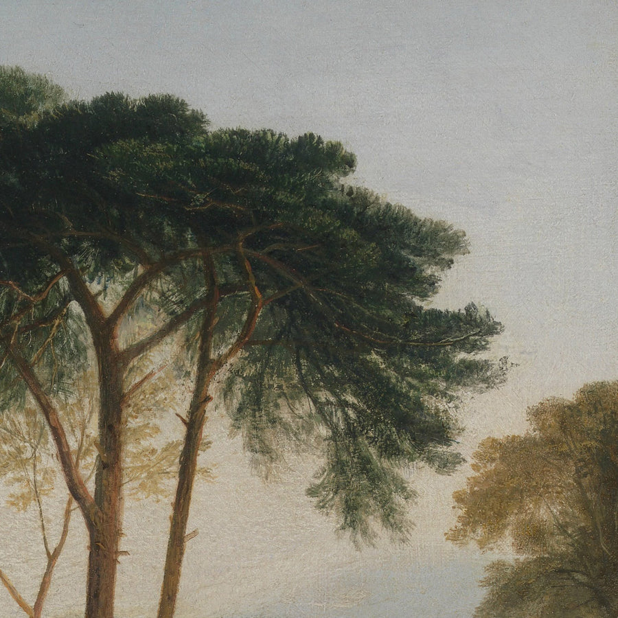 Lago Averno: Enea e la Sibilla Cumana di Turner, 1814 