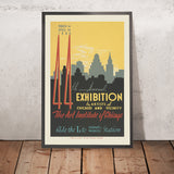Affiche de Chicago : 44e exposition annuelle des artistes de Chicago et des environs par John Buczak, 1940 