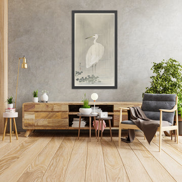 A framed image of 