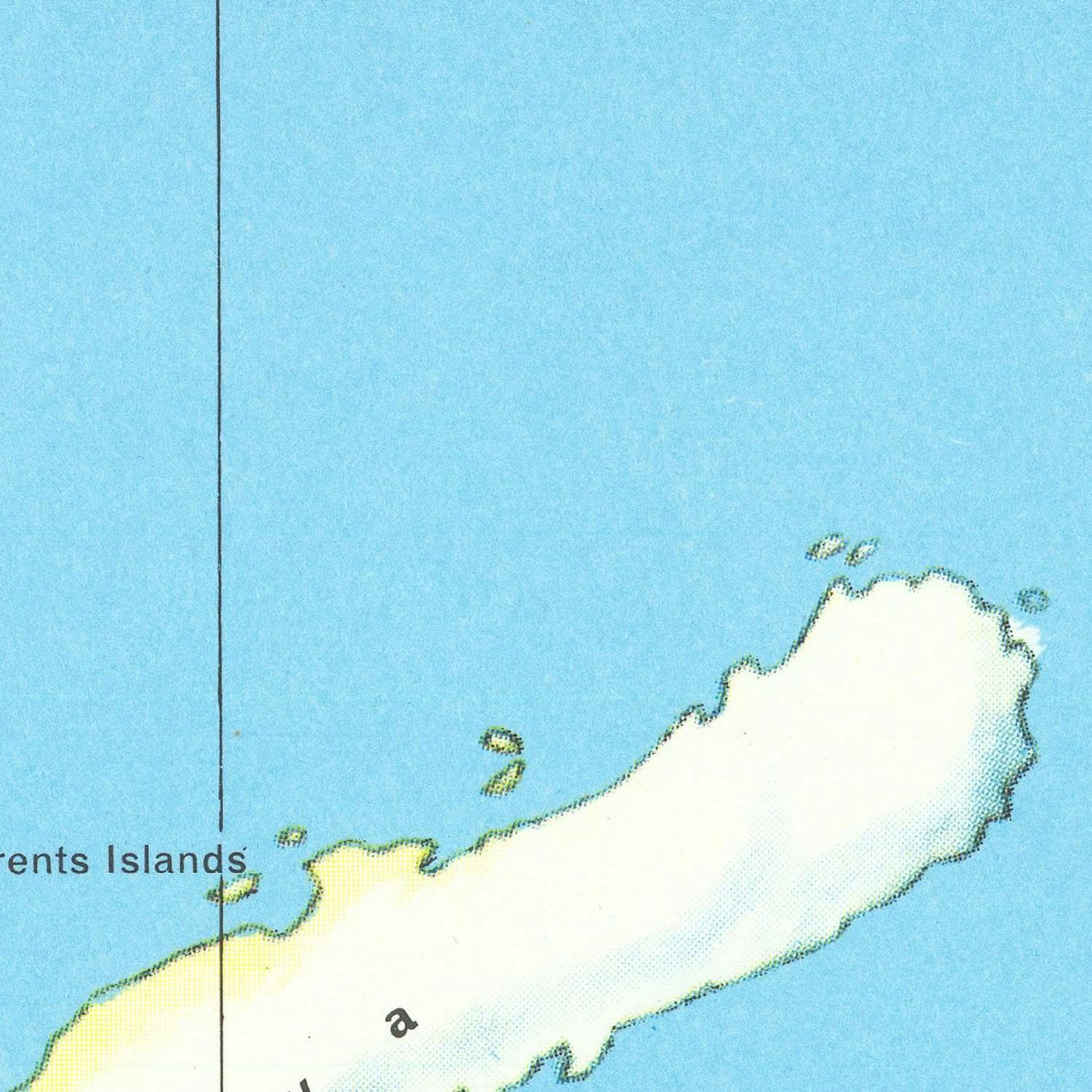 Large World Map of Air France Routes, 1961: Bright & Modern, Climate Zones, Topography