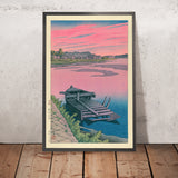 Tsuchizaki, Akita por Hasui Kawase, 1935 