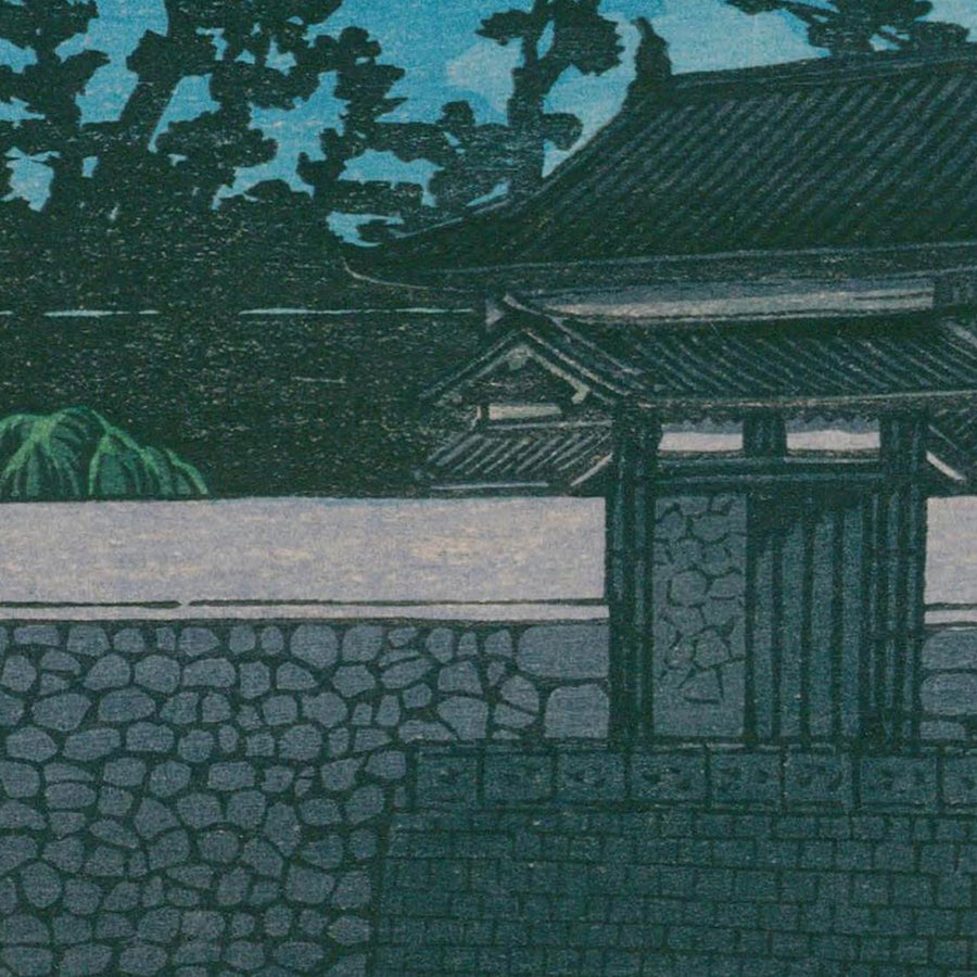 Porta Sakurada di Hasui Kawase, 1935 