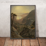 View of Donner Lake, California by Albert Bierstadt, 1871