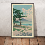Kiefern am Miho-Seestrand von Hasui Kawase, 1935 