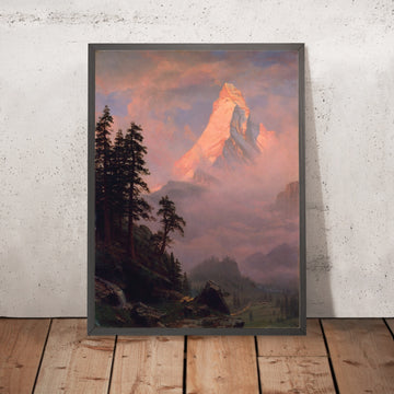 A framed image of 