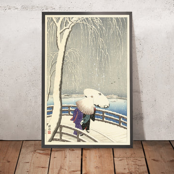 A framed image of 