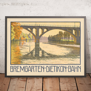 Ein gerahmtes Bild von 