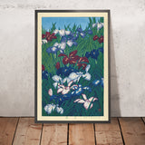 Iris en Hasui Kawase, 1935 