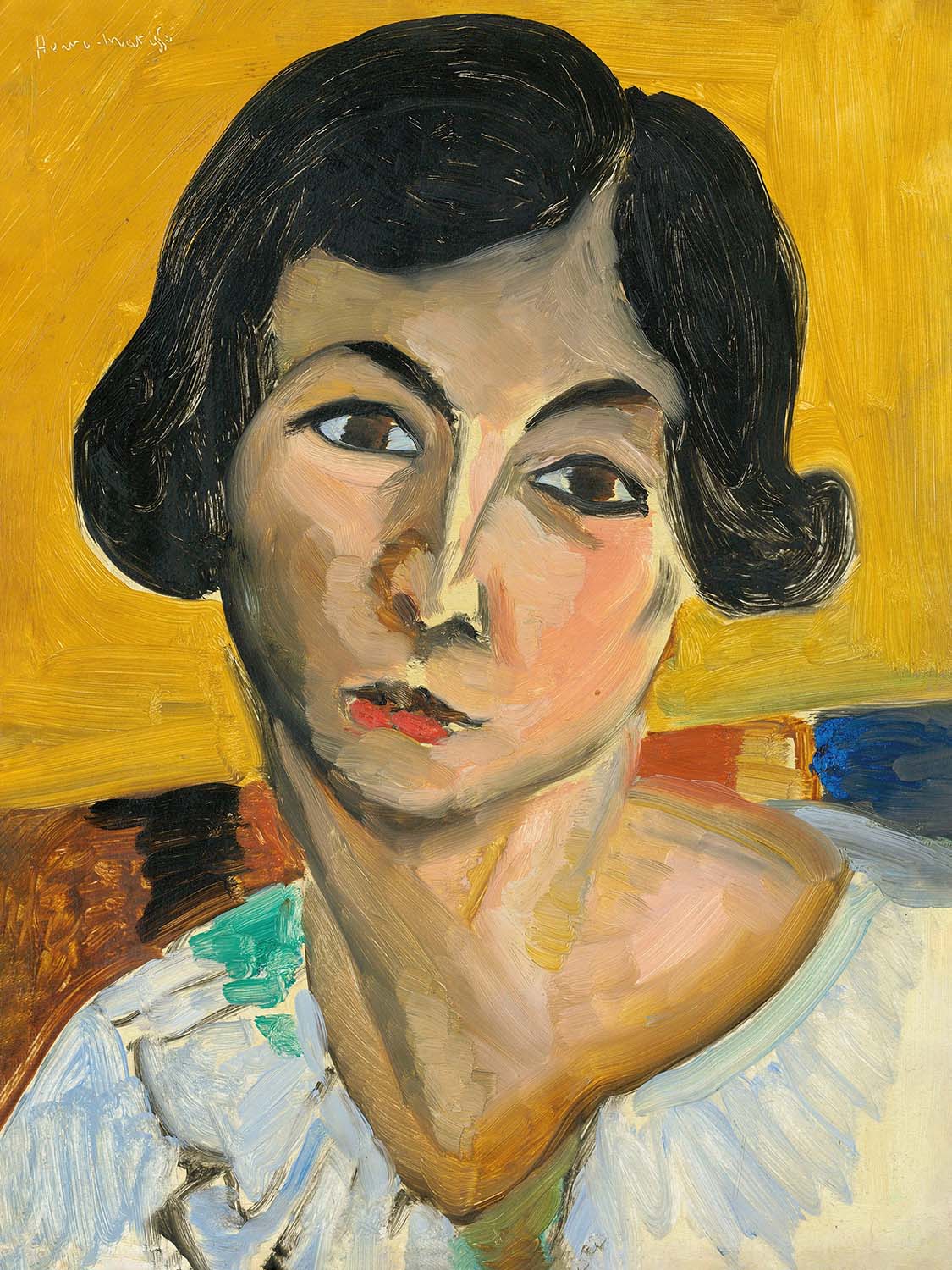 Tête de femme penchée (Tilted Woman's Head) by Henri Matisse, 1916