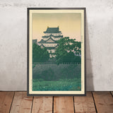 Nagoya Schloss von Hasui Kawase, 1935 