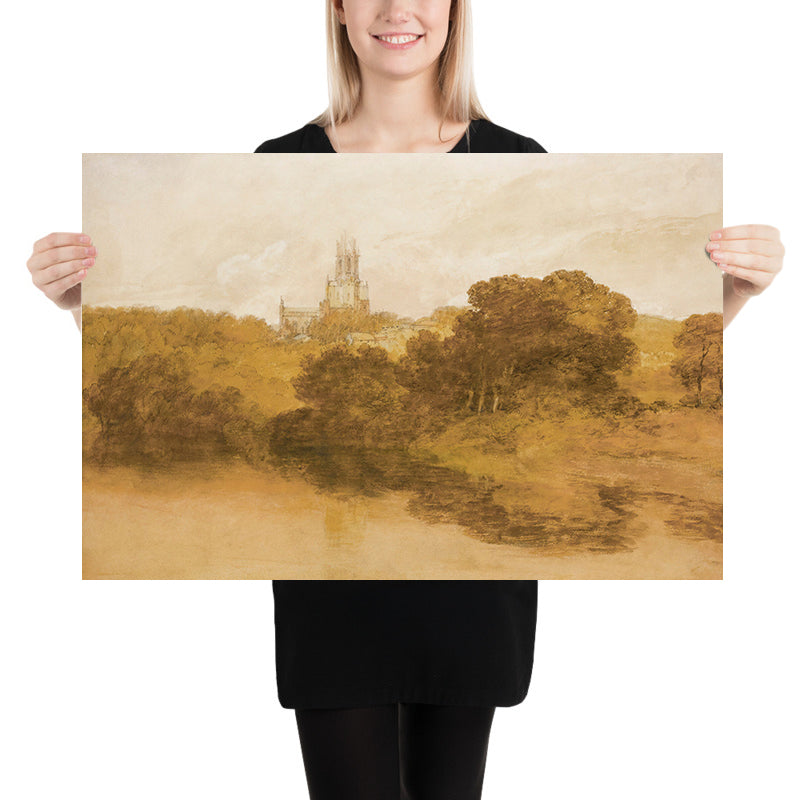 Fonthill Abbey, Wiltshire by Turner, 1799