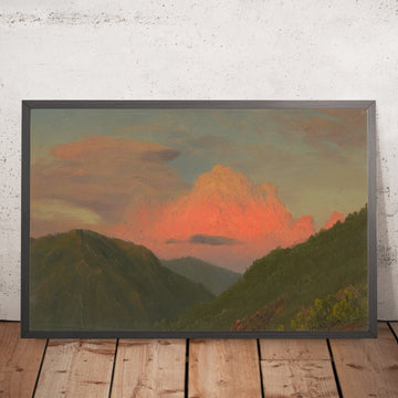 A framed image of 