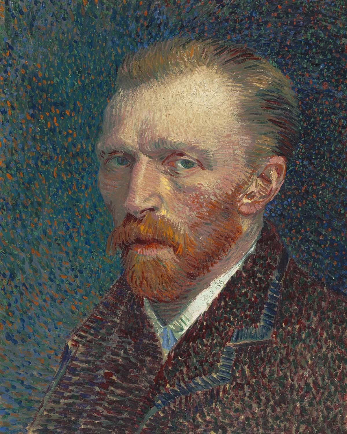 Selbstporträt von Vincent Van Gogh, 1887 