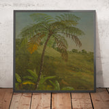 Palm Tree, Jamaica by Frederic Edwin Church, 1865