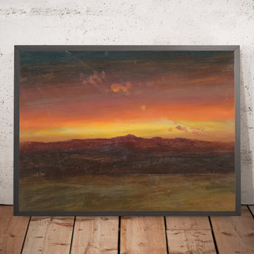 A framed image of 