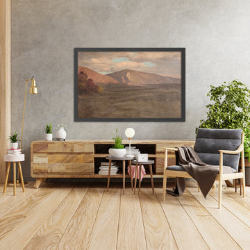 A framed image of 