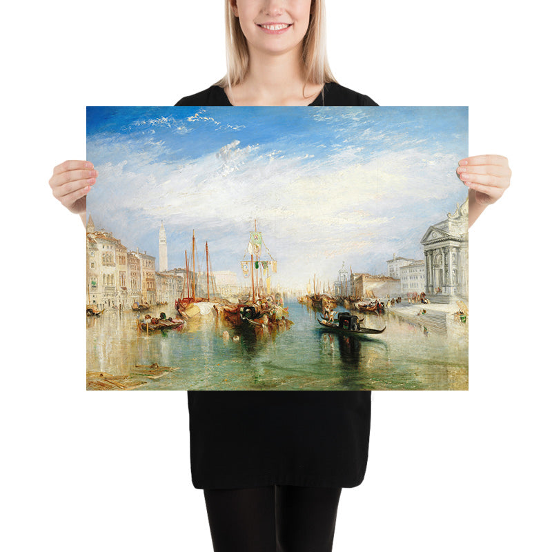 Venezia, dal Portico della Madonna della Salute di Turner, 1835 