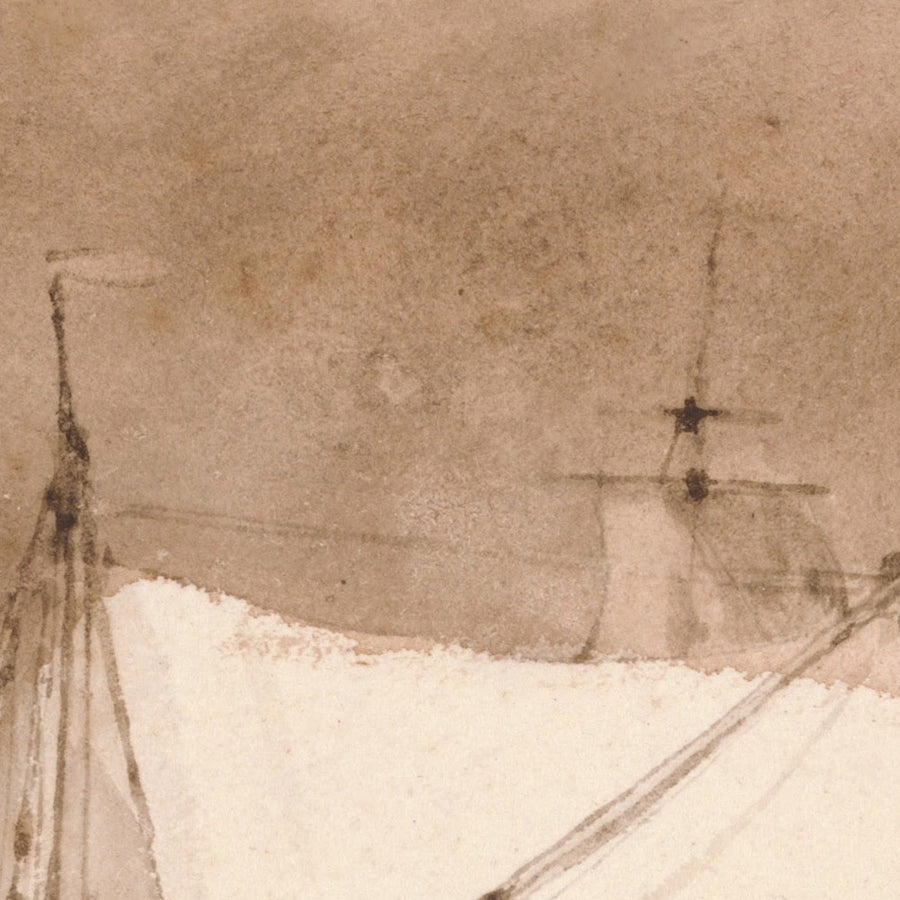 Scena di spedizione, con pescatori di Turner, 1815 