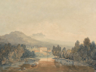Villa Salviati sur l'Arno par Turner, 1796 