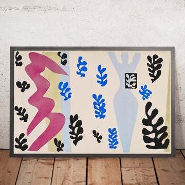 Une image encadrée de Le lanceur de couteaux (The Knife Thrower) par Henri Matisse, 1947