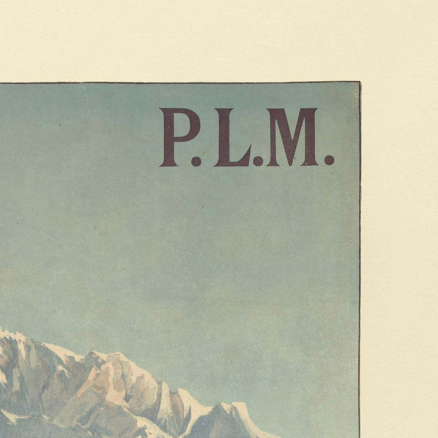 Evian-les-Bains Travel Poster by Henri Ganier, 1890