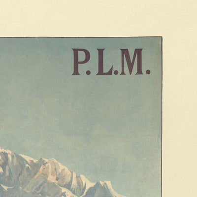 Evian-les-Bains Travel Poster by Henri Ganier, 1890