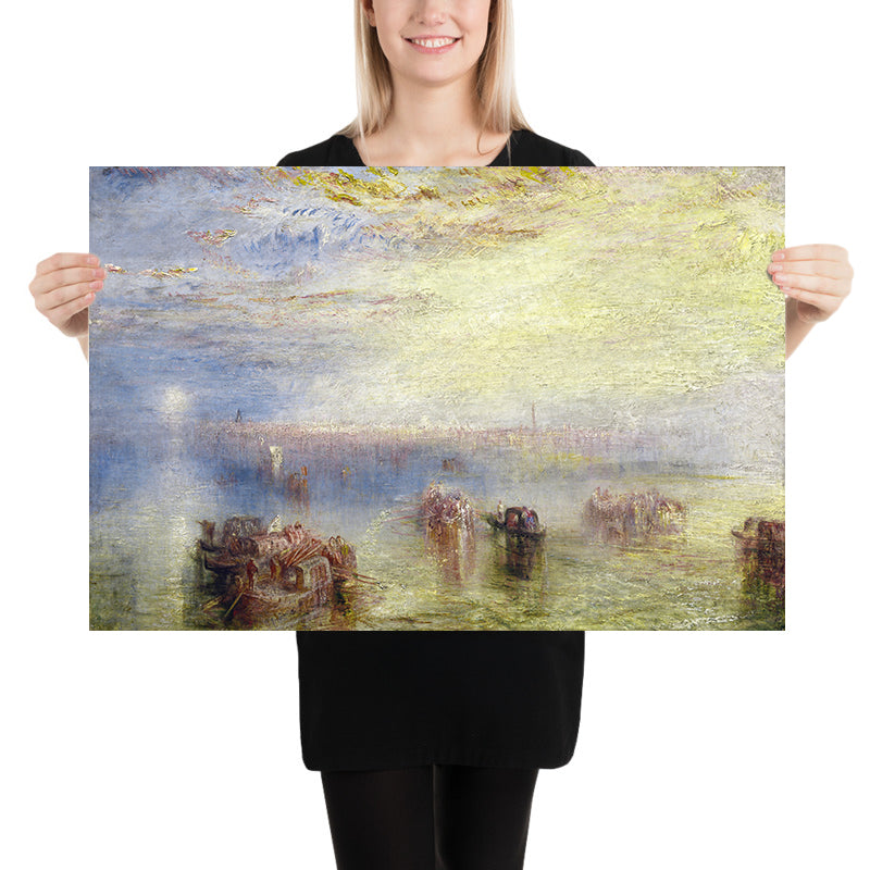 Approccio a Venezia di Turner, 1844 