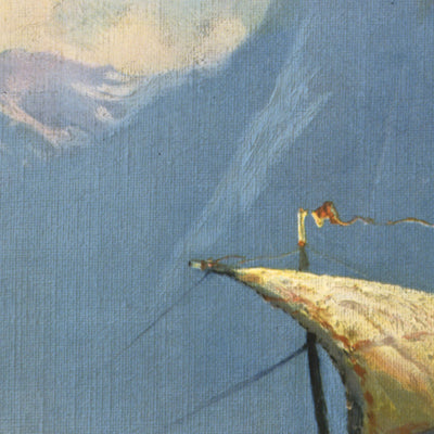 Alaska Travel Poster: Northern Pacific North Coast Limited by Sydney Mortimer Laurence, 1920