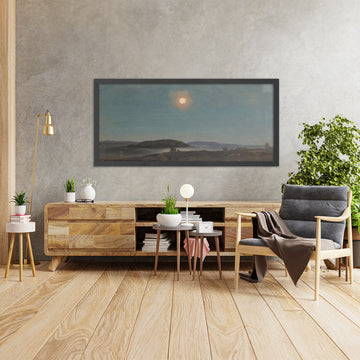 A framed image of 