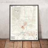 Map of Fountain Hills, Arizona by USGS, 2004 – Fort McDowell, Salt River & Tonto National Forest