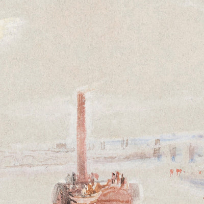 The Confluence of the Seine and the Marne at Charenton, France by Turner, 1835