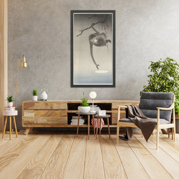 A framed image of 