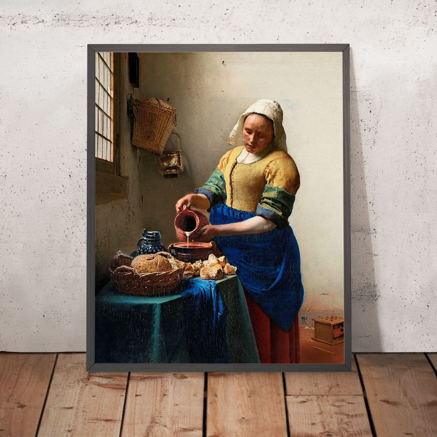 La lattaia di Johannes Vermeer, 1660 