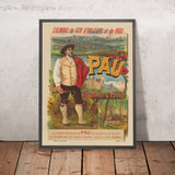 Póster de viaje de Pau: Station d’Hiver de F. Appel, 1890 