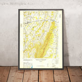 Old Map of Middleburg, Virginia by USGS, 1946 – Loudoun County & Snickersville Turnpike