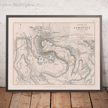 Battaglia di Jemappes, 6 novembre 1792: Guerra rivoluzionaria francese 