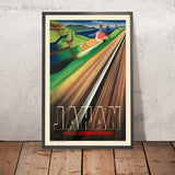 Japan-Reiseposter von Mune Satomi, 1937 